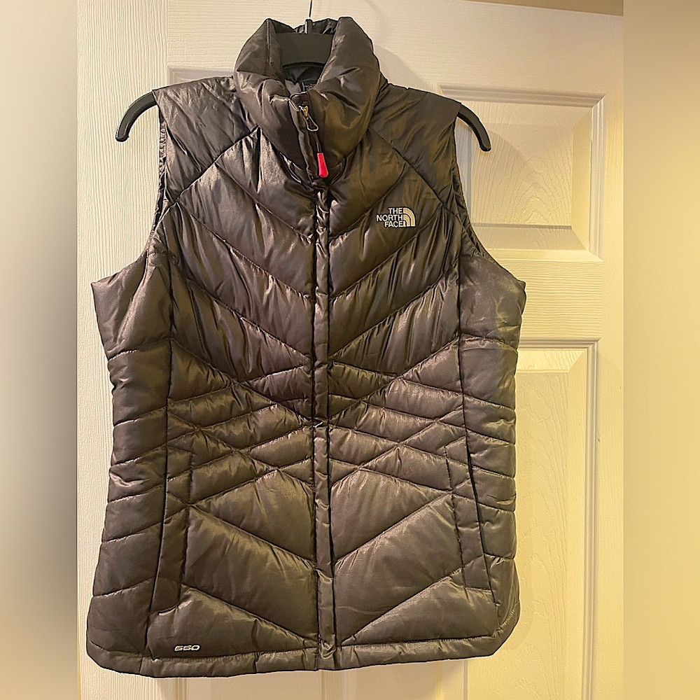 North Face Puff Vest - Charcoal - Large